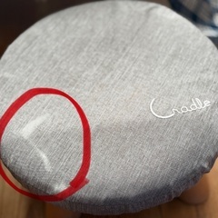 差し上げます🍀可愛い豆イス　グレー　2個組の画像