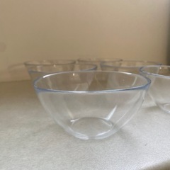 イケア　ガラス　ボウルの画像
