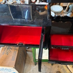 螺鈿 飾り棚 茶棚 花台 盆栽台 引出し収納の画像