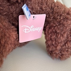 ディズニー　チップ、プルートプーさんのぬいぐるみの画像