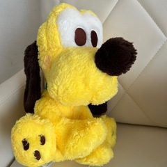 ディズニー　チップ、プルートプーさんのぬいぐるみの画像