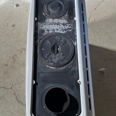 ＣＯＲＯＮＡ　煙突式石油ストーブ　半密閉式ストーブ　木造１８畳／コンクリート２９畳　２０１８年製　ホワイト　ＳＶ－７０ＢＳＧの画像