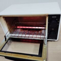 【お届けも可能です】COMFEE' オーブントースター2021年製  トースター 2枚焼き トースト 温度調節 タイマー設定機能 簡単操作 スライドオープンドアの画像