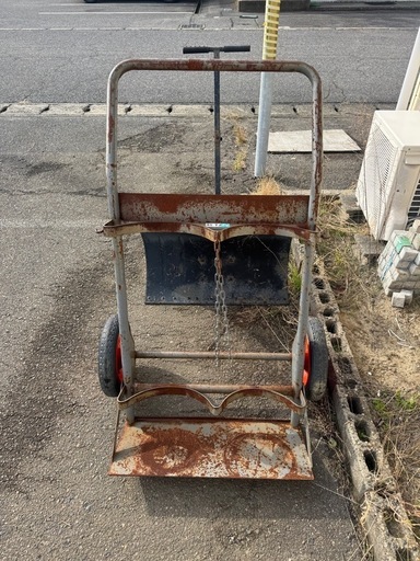 ガス・アセチレン溶接セット一式 ＋ ガスボンベ台車