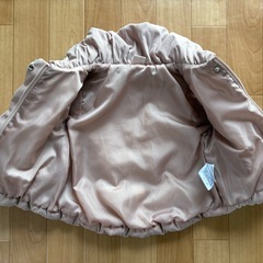 美品　petit main アウター80センチ　ポンチョ　フリーサイズの画像