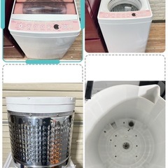 ①配送設置0円で🆗冷蔵庫&洗濯機分解洗浄済み✨✨の画像