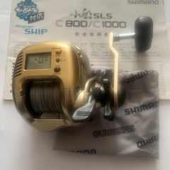 シマノ　船釣用カウンター付小型両軸リール　小船　C800の画像