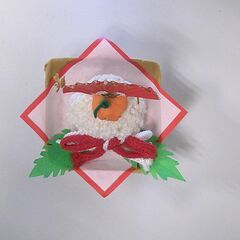 【ハンドメイド】ミニ鏡餅の画像