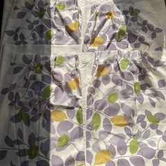 中古品⚠️パストリーフ アイボリー 100×178cm 4枚組セットカーテンの画像