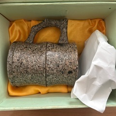 中華麦飯石のコップの画像