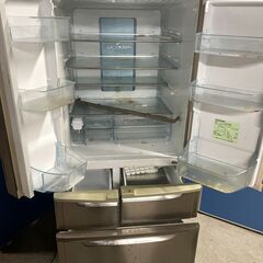 【無料】TOSHIBA 6ドア冷蔵庫 GR-W50FT 2007年製 通電確認済み 495L 早い者勝ち 引取歓迎 配送OKの画像