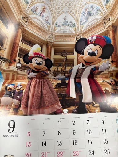 東京ディズニーリゾート#カレンダー#2026#非売品