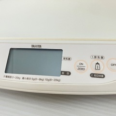 ベビースケール　赤ちゃんの体重計　nometa BB-105 1g単位で計測　授乳の画像