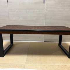 NOCEノーチェ　ローテーブル　茶色の画像