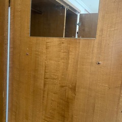 木製クローゼットの画像