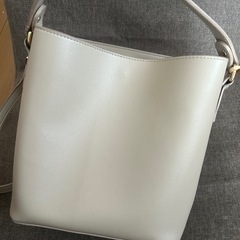 ベージュ ハンドバッグ ショルダーバッグ 2wayの画像