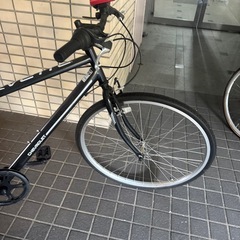 シボレー　クロスバイク　ブラック　6段ギア　中古　美品　の画像