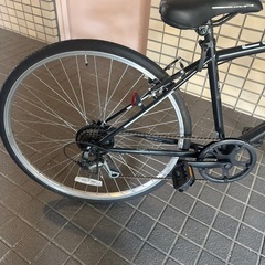 シボレー　クロスバイク　ブラック　6段ギア　中古　美品　の画像