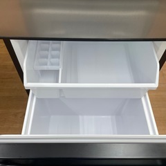 ☆ドリーム荒牧店☆ジモティー割引有☆【クリーニング済】AQUA/2ドア冷蔵庫/AQR-J14N/2023年製の画像