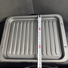 【新品】蓋付きアルミグリルパン　プレートの画像