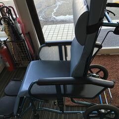 ♪Escort エスコート リクライニング 車いす 車椅子 FR-11R 400 B36 松永製作所 介護 介助 中古 (NF251202) Zi-2341の画像