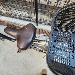 【中古＆非電動自転車】子ども乗せ自転車（アサヒプチママンDX3人乗り対応）の画像