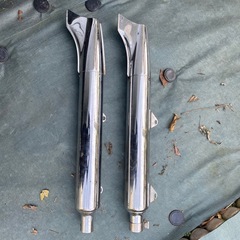 ハーレー　マフラー①の画像