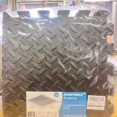 ブラックトレーニングジョイントマット防音 衝撃吸収 抗菌防臭床暖房対応12枚*3の画像