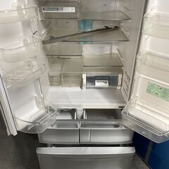 【良品】HITACHI 6ドア冷蔵庫 R-SF48ZM 2010年製 475L 通電確認済み 人気 早い者勝ち 引取歓迎 配送OKの画像