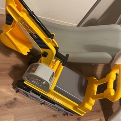 室内滑り台　ショベルカー　セットの画像