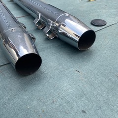ハーレー　マフラー②の画像