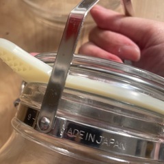 3個セット ガラス保存瓶　の画像