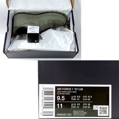 美品 NIKE AIR FORCE 1 '07 LV8 HM9483-300 27.5cm スニーカー ナイキ エアフォース1 カーゴカーキ 札幌市 中央区 南12条の画像