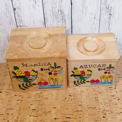 木製 蓋つき小物入れ 4つセット／入れ子タイプ（マトリョーシカ風）の画像