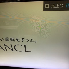 パナソニック49型テレビ　の画像