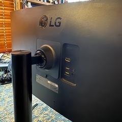 【美品】LG 34インチウルトラワイド湾曲モニタ1ms 160Hz HDRの画像