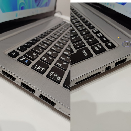 【軽量コンパクト】TOSHIBA KIRA PV63428KNXS (Win11 Home 25H2)