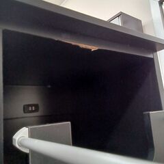 ★リユースのサカイ水戸店★ サン モア キャビネット ブラック H92.5×D49×W160 クリーニング済み MT6500の画像