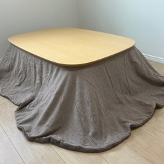 無印良品　こたつ・こたつ布団セットの画像