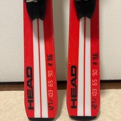 ジュニアスキー　ヘッド　127cm 小学生の画像
