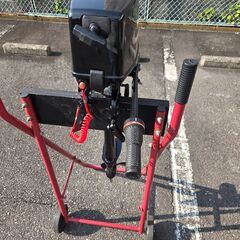 【引取限定・圧縮アリ・現状渡し】PARSUN 船外機 T2CBM 2スト 2馬力 S脚 中華の画像