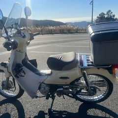 カブJA10軽2輪登録車ETC付きの画像