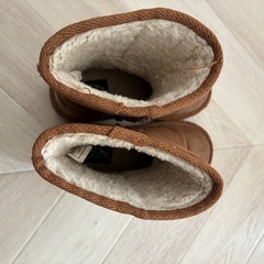 VANS ムートンブーツ　18cm 美品の画像