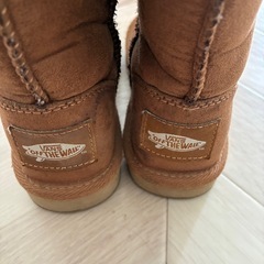 VANS ムートンブーツ　18cm 美品の画像