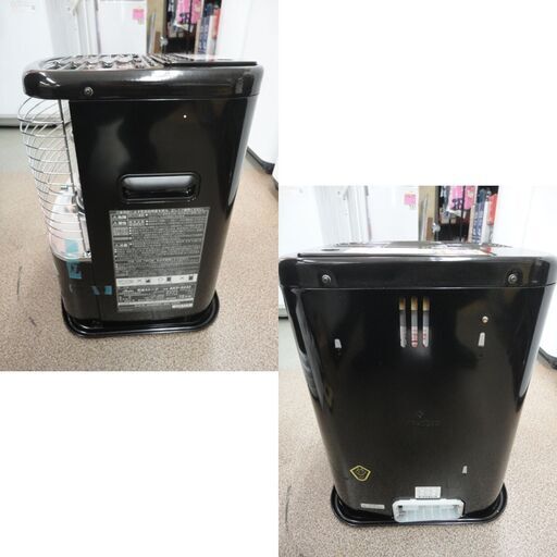 未使用品 Aladdin 石油ストーブ ブラック AKP-S242 タンク容量3.4L 木造6畳/コンクリート9畳まで アラジン ポータブルストーブ 暖房器具 西岡店