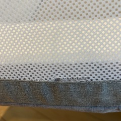 YATOMI 2in1 リビング　ベビーベッドの画像