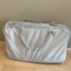 YATOMI 2in1 リビング　ベビーベッドの画像