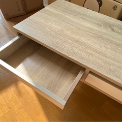 ローテーブル センターテーブル 引き出し付き テーブル 幅80cm の画像