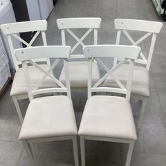 【トレファクピエリ守山店】【取りに来られる方限定】IKEA　ダイニング　6点セットの画像