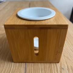 インテリア雑貨 アロマキャンドル ディフューザー 木製 陶器  の画像